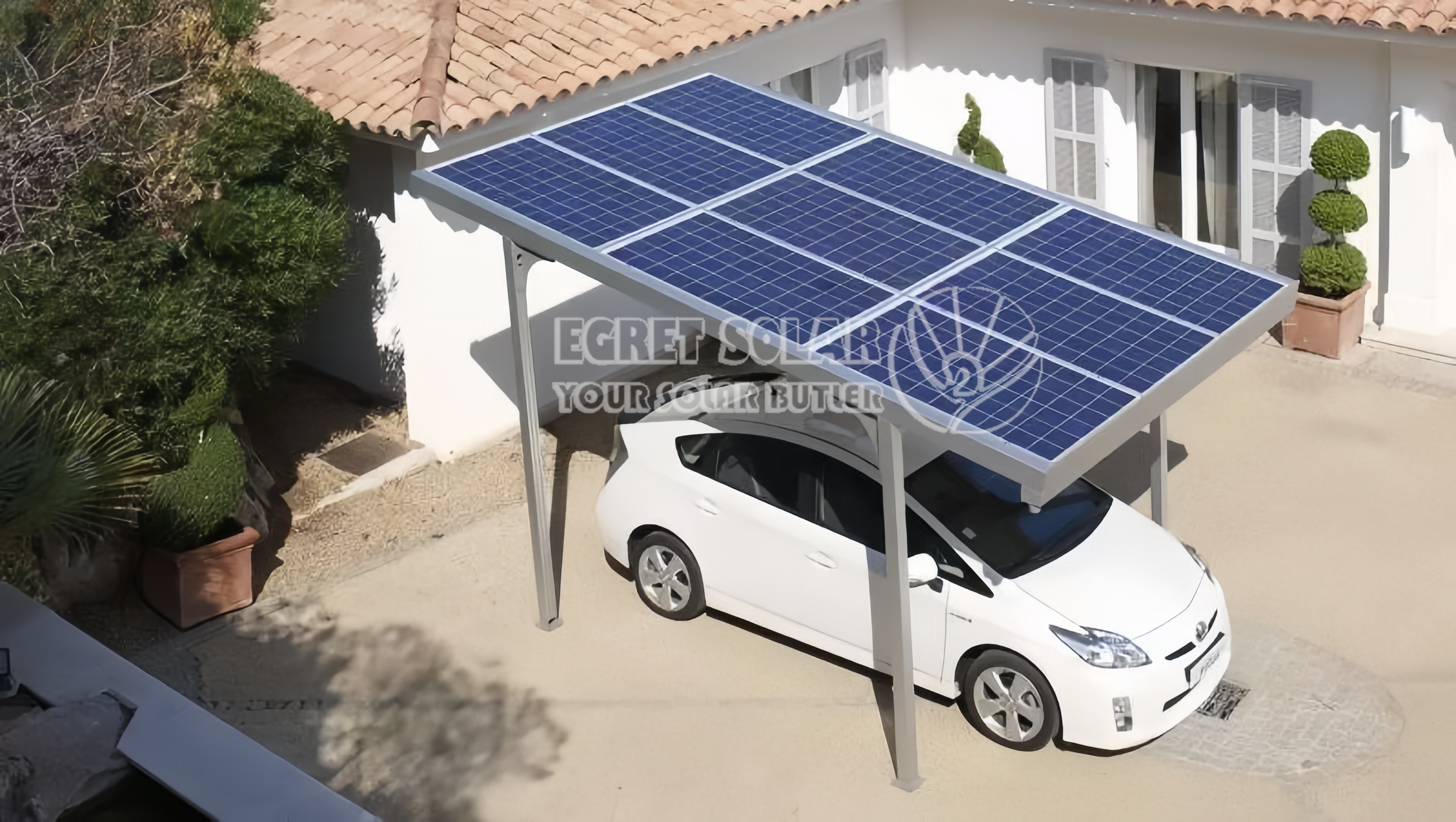 Sistemul inovator de montaj solar pentru carport de hidroizolație rezolvă provocările tradiționale