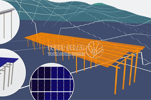 EGRET SOLAR Îmbunătățește tracker, instrumente de teren pentru planificarea fotovoltaică la scară largă