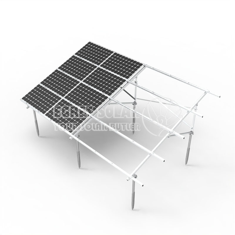 Suport de montare la sol din aluminiu solar de tip A