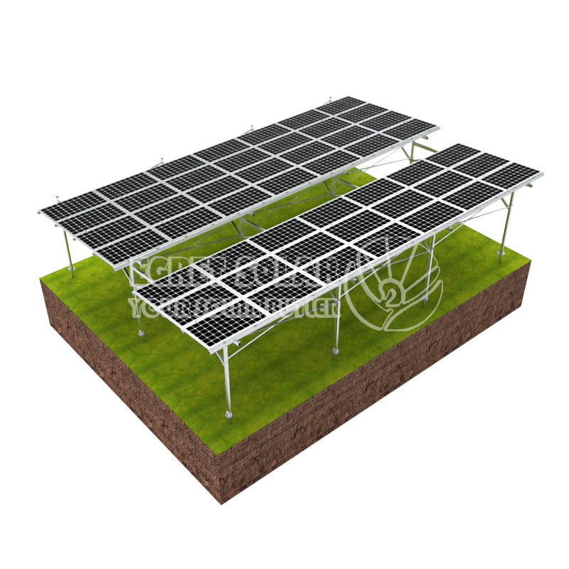 Montaj din aluminiu pentru agricultură solară