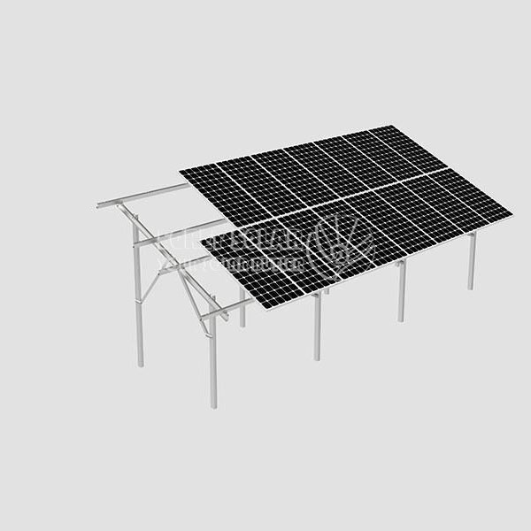 Montare solară dublă solară