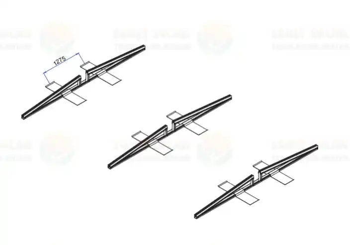 Solar Flat Roof Mounting System