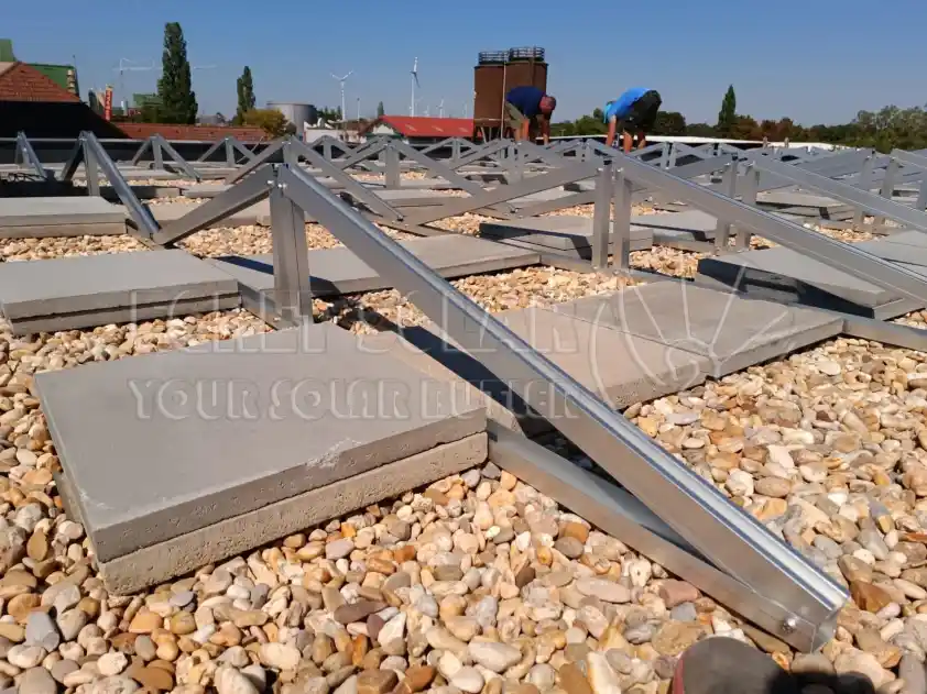 East-West Ballast solar mounting bracket