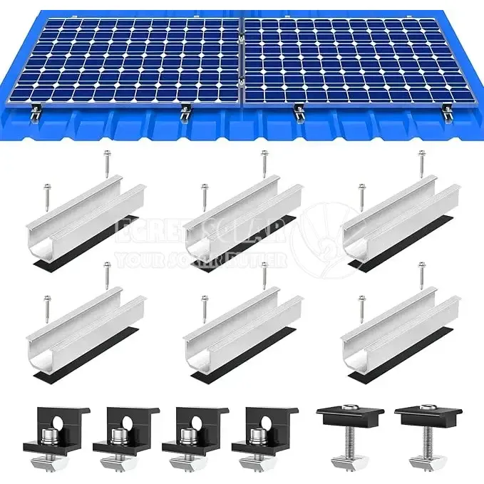 Set de montare PV pentru acoperiș trapezoidal