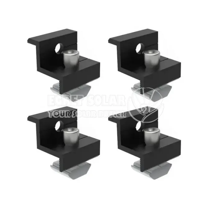 Solar 30 35mm Clemă de capăt negru