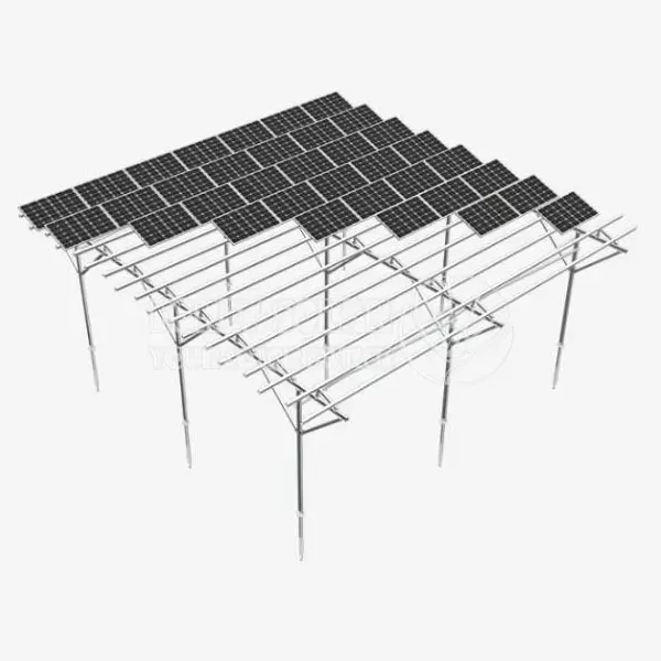 Sistem de montaj agricol solar