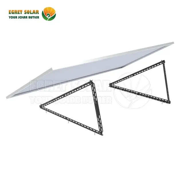 Sistem de montare cu trepied solar negru