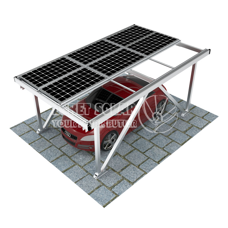 Sistem de montaj solar pentru carport de hidroizolatie